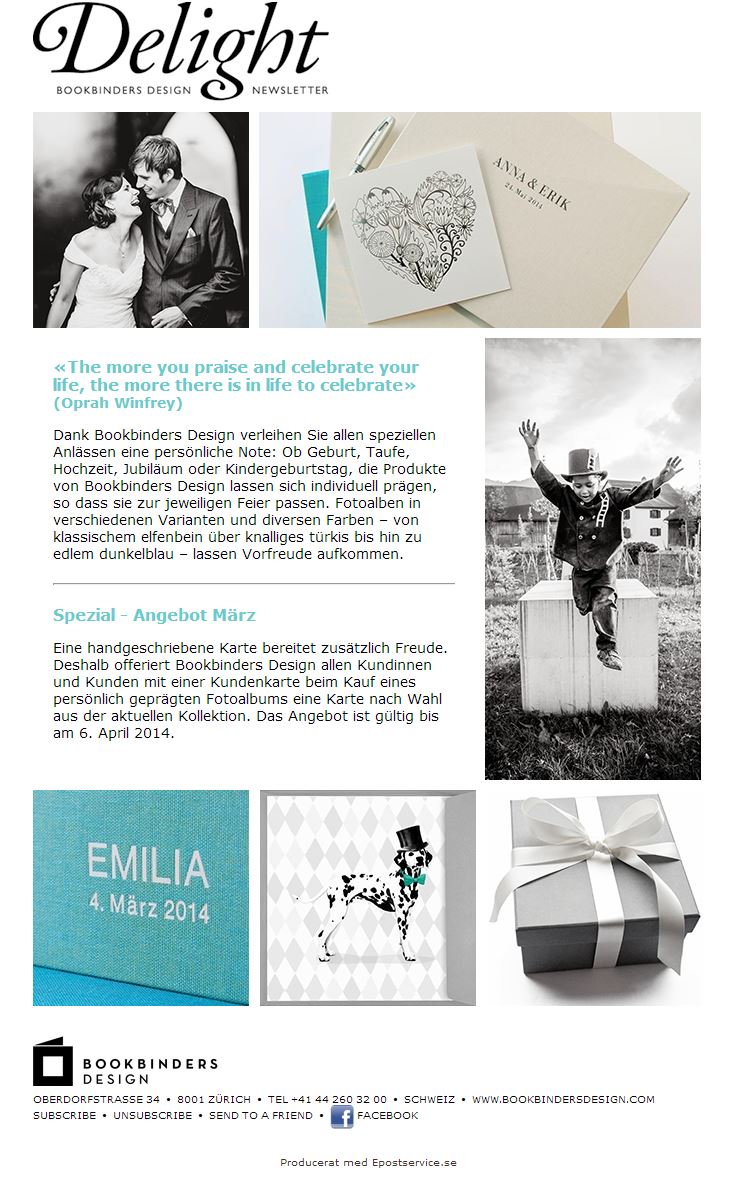 Newsletter Bookbinders